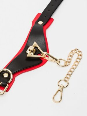 Ouch Milan Faux Leather Handcuffs