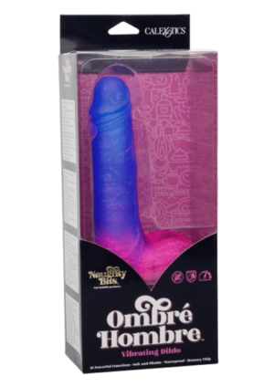 Ombré Hombre Vibrating Dildo