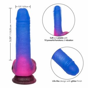 Ombré Hombre Vibrating Dildo