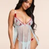 Rosamund Unlined Babydoll Nighty for Women