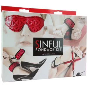 Sinful Vinyl Bondage Kit