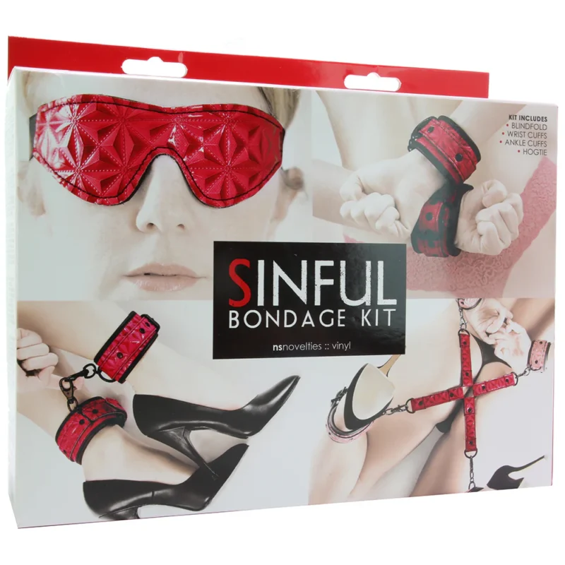 Sinful Vinyl Bondage Kit