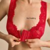Women's Floral Lace Front Closure Comfortable Bra