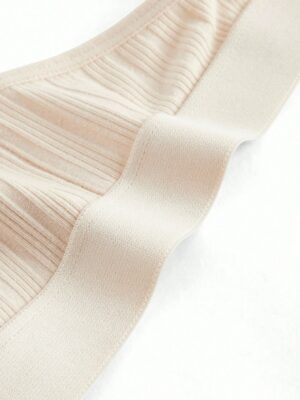 Ocili Women's Comfortable Cotton Rib Knit Bra