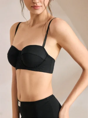 Ocili Women's Simple Solid Color Comfortable Bra