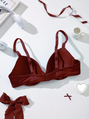 Women's Christmas Bra With Underwire