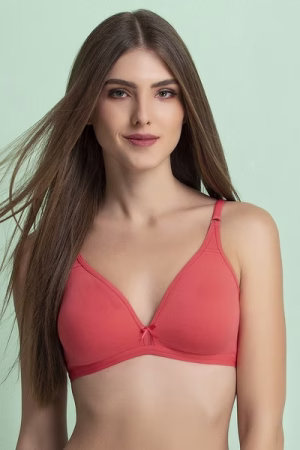 Cotton Non-Padded Non-Wired Demi Cup T-shirt Bra