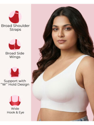 Bra Full Coverage Lightly Padded Plus Size Bra