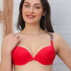 Bra Half Coverage Underwired Lightly Padded