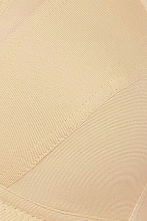 Comfy Stretchable Full Coverage Bra In Skin - Cotton