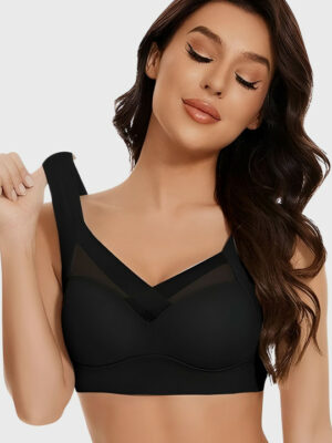 Full Coverage Seamless Double Padded Push Up Bra