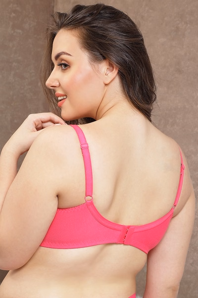 Lace Non-Padded Non-Wired Full Coverage Plus Size Bra