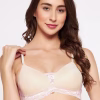 Non-Wired Demi Cup Bra in Cream Colour
