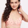 Non-Wired Full Cup Fruit Print Multiway T-shirt Bra in Baby Pink