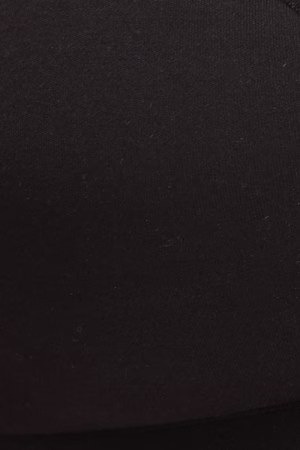 Smoothie Non-Padded Full Coverage T-shirt Bra in Black - Cotton