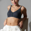 Women Front Open Non Padded Full Coverage Seamless Twin Hook Cotton Bra