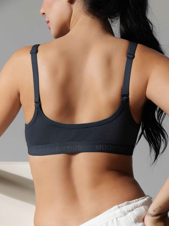Women Front Open Non Padded Full Coverage Seamless Twin Hook Cotton Bra