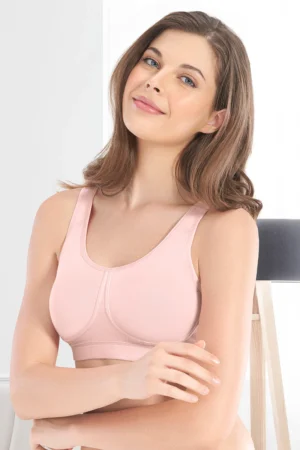 All Day at Home Bra - Crystal Rose