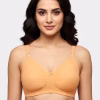 Almond Buff Easy Access Shoulder Clasp Nursing Bra