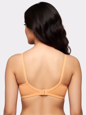 Almond Buff Easy Access Shoulder Clasp Nursing Bra