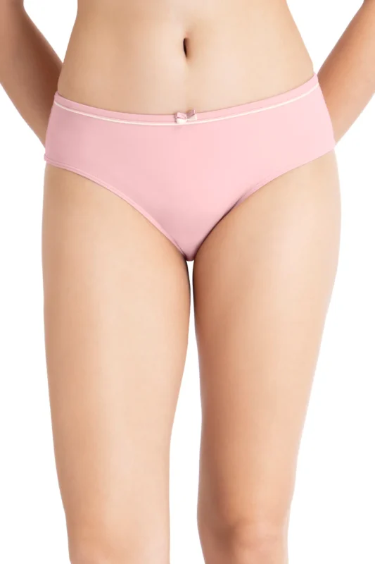 Casual Chic Three-Fourth Coverage Low Rise Bikini Panty