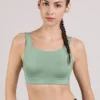 Energize Active High Impact Sports Bra - Granite Green