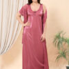 Full-Length Nightgown With Matching Robe