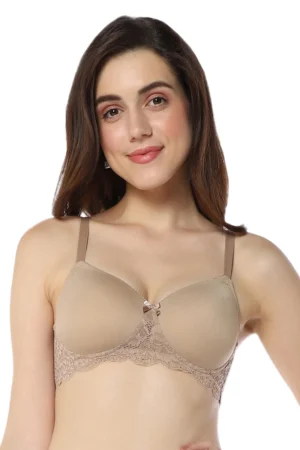 Lace Elegance Padded Non-Wired Bra