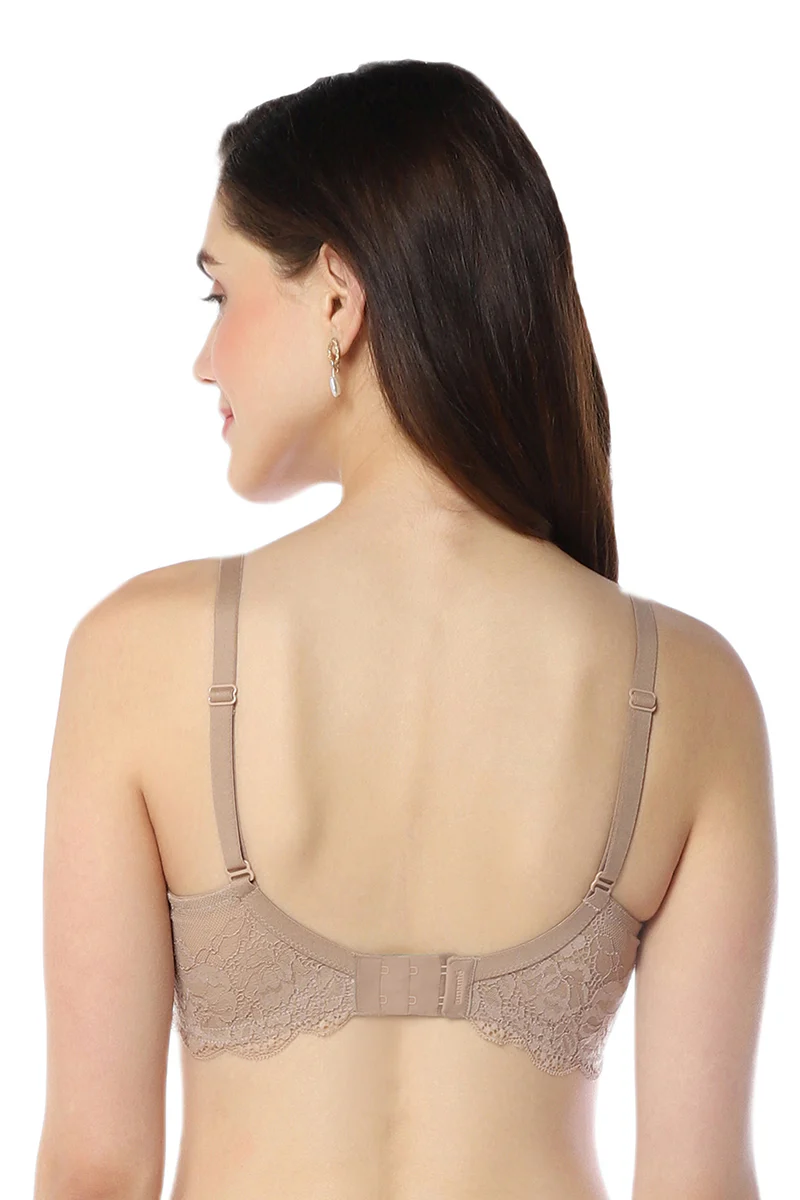 Lace Elegance Padded Non-Wired Bra