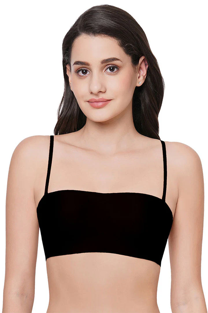 Padded Wired Half Cup Strapless Bandeau T-Shirt Bra