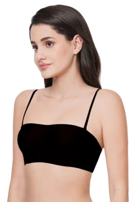 Padded Wired Half Cup Strapless Bandeau T-Shirt Bra