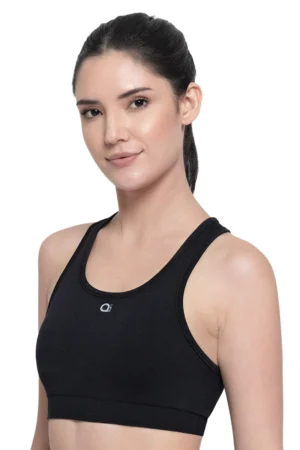 Reversible Low Impact Sports Bra - Black