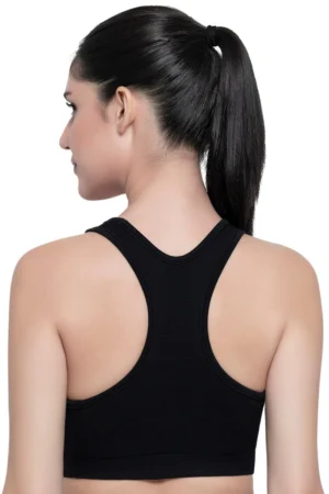 Reversible Low Impact Sports Bra - Black