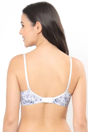 Satin Edge Padded Non-wired T-shirt Bra