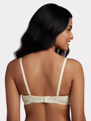 Skin Overlay Lace Padded Wired Ultimate Push Up Bra