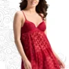 Eternal Romance Lace Babydoll - Red