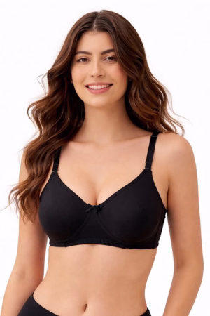 Full Coverage Multiway T-shirt Bra in Black