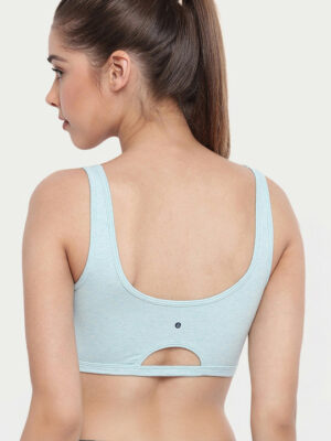 Non-Padded Wirefree & High Coverage Low Impact Sports Bra