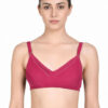Full Coverage Non Wired Maternity Bra - Pink