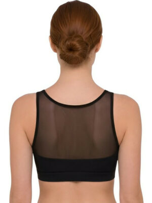 Girls Lightly Padded Bra - Black