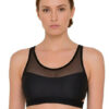 Girls Lightly Padded Bra - Black