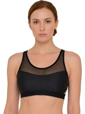 Girls Lightly Padded Bra - Black