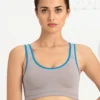 Medium Impact Non-Padded Non-Wired Racerback Sports Bra