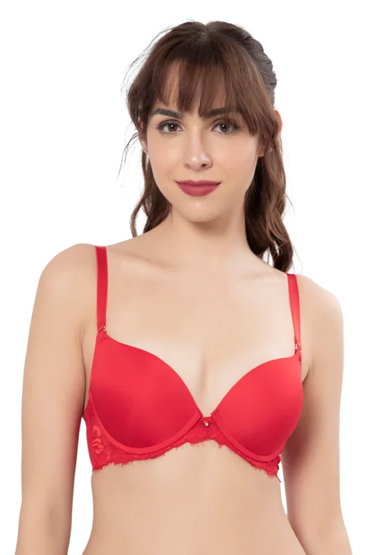 Miracle Lift Double Push-up Bra - Red