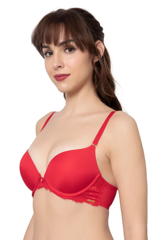 Miracle Lift Double Push-up Bra - Red
