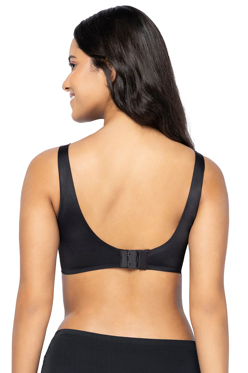 Padded Non-Wired Effortless Bralette - Black