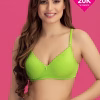 Push-Up Padded Non-Wired Demi Cup Multiway T-shirt Bra