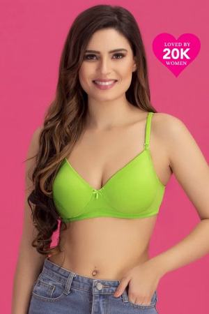 Push-Up Padded Non-Wired Demi Cup Multiway T-shirt Bra