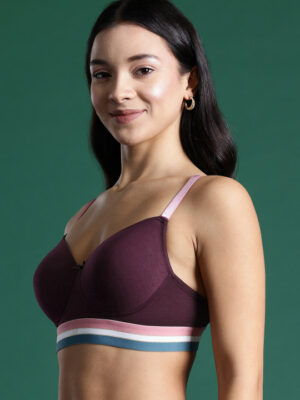 Solid Non-Wired Full Coverage Heavily Padded Bra