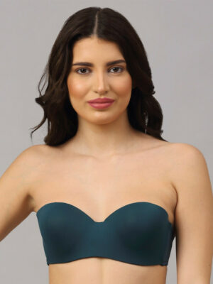 Green Underwired Lightly Padded Foam Bra